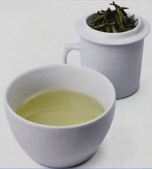 Junshan Yinzhen Tea - Liquor and Brewed Leaves